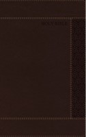 NRSVue Holy Bible Leathersoft, Brown, Comfort Print (Imitation Leather)