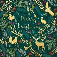 Christmas Cards: British Wildlife (Pack of 4) (Cards)