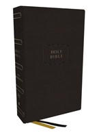 KJV Center-Column Reference Bible with Apocrypha, Black (Imitation Leather)