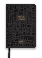 LSB Compact Bible, Black 66 Books Gold (Imitation Leather)