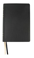 LSB Large Print Bible, Black, Indexed (Imitation Leather)