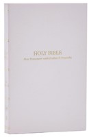 KJV Pocket New Testament With Psalms & Proverbs, White (Soft Cover)
