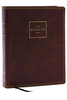 NKJV The Prayer Bible, Brown (Leathersoft)