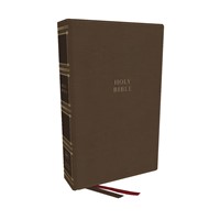 KJV, Compact Center-Column Reference Bible, Leathersoft (Leathersoft)