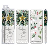 Follow His Star To Bethlehem Gift Pen With Bookmark (Pen)