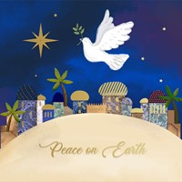 Tearfund - Peace On Earth Dove - Pack Of 10 (Cards)