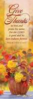 Thanksgiving Give Thanks Bookmark (pack of 25) (Bookmark)