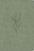 NASB Super Giant Print Reference Bible, Sage Suedesoft (Imitation Leather)