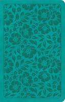KJV Personal Size Bible, Teal (Imitation Leather)