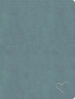 CSB Notetaking Bible, Large Print, Teal (Imitation Leather)