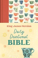 Daily Devotional Bible King James Version [Tangerine Tea Tim (Hard Cover)
