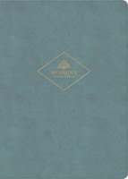 CSB Women's Study Bible, Earthen Teal Suedesoft (Imitation Leather)