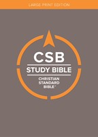 CSB Study Bible, Large Print Edition, Hardcover (Hard Cover)