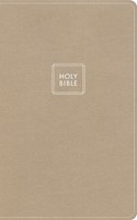 KJV Single-Column Personal Size Bible, Gold Leathertouch (Imitation Leather)