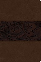 KJV Study Bible, Personal Size Edition, Mahogany (Imitation Leather)