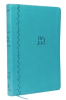KJV Holy Bible: Value Compact Thinline, Teal Leathersoft (Imitation Leather)
