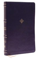 NKJV Thinline Bible, Navy, Thumb Indexed, Red Letter (Imitation Leather)