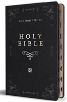 KJV Holy Bible, Giant Print Thinline Large Format, Black (Imitation Leather)