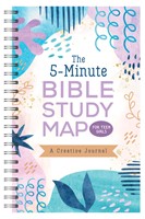The 5-Minute Bible Study Map For Teen Girls (Hardcover)