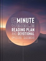 The 5-Minute Bible Reading Plan And Devotional For Men (Hardcover)