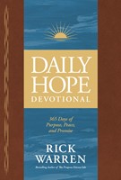 Daily Hope Devotional (Imitation Leather)