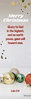 Christmas Bookmark: Merry Christmas (pack of 25) (Bookmark)