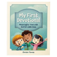My First Devotional Teal Hardcover Devotional Book (Hardback)