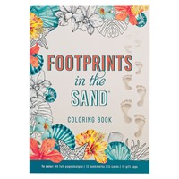 Footprints In The Sand Colouring Book (Paperback)