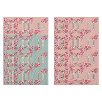 Pink And Blue Old And New Testament Bible Index Tabs (Bookmark)