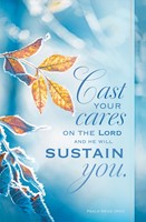 Cast Your Cares Bulletin (pack of 100) (Bulletin)