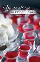 Ye Are All in Christ Jesus Communion Bulletin (pack of 100) (Bulletin)