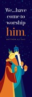 Worship Him Kids Bookmark (pack of 25) (Bookmark)