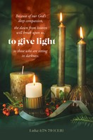 To Give Light Christmas Bulletin (pack of 100) (Bulletin)