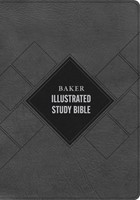 CSB Baker Illustrated Study Bible, Charcoal, Indexed (Imitation Leather)