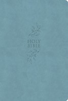 KJV Super Giant Print Reference Bible, Value Edition, Blue (Imitation Leather)
