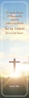 Easter Bookmark: Ye Seek (Pack of 25) (Bookmark)