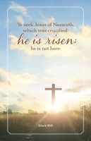 Easter Bulletin: Ye Seek (Pack of 100) (Bulletin)