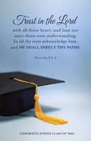 Graduation Bulletin: Congratulations 2026 (Pack of 100) (Bulletin)