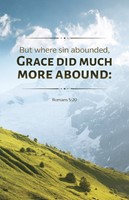 General Worship Bulletin: Grace Did (Pack of 100) (Bulletin)