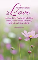 General Worship Bulletin: Thy God (Pack of 100) (Bulletin)