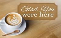 Outreach Postcard: Glad You Were Here (Pack of 25) (Postcard)