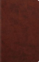 ESV Giant Print Personal Size Bible, Chestnut (Imitation Leather)