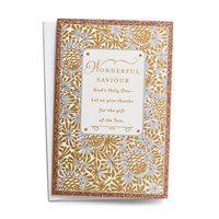 Premium Christmas Card Box - Wonderful Saviour (18 Cards) (Cards)