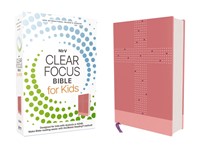 NIrV Clear Focus Bible, Pink (Imitation Leather)