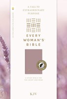 KJV Every Woman's Bible, Filament Enabled, Plum, Indexed (Hard Cover)