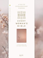 KJV Every Woman's Bible, Filament Enabled, Rose (Imitation Leather)