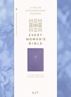 KJV Every Woman's Bible, Filament Enabled, Periwinkle (Imitation Leather)