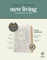 NLT Wide Margin Bible, Filament Ed., Grace & Bloom, Indexed (Imitation Leather)