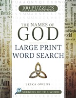 Names of God Large Print Word Search (Paperback)