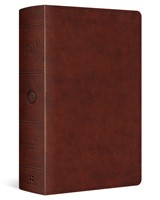 ESV Giant Print Personal Size Bible, Red Letter, Chestnut (Imitation Leather)